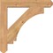 Ekena Millwork Imperial Craftsman Smooth Bracket, Western Red Cedar, 3 1/2"W x 26"D x 26"H BKT04X26X26IMP04SWR - alternate 4